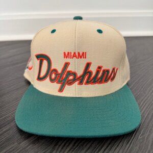 Miami Dolphins Mitchell & Ness Retro Snapback Cap
